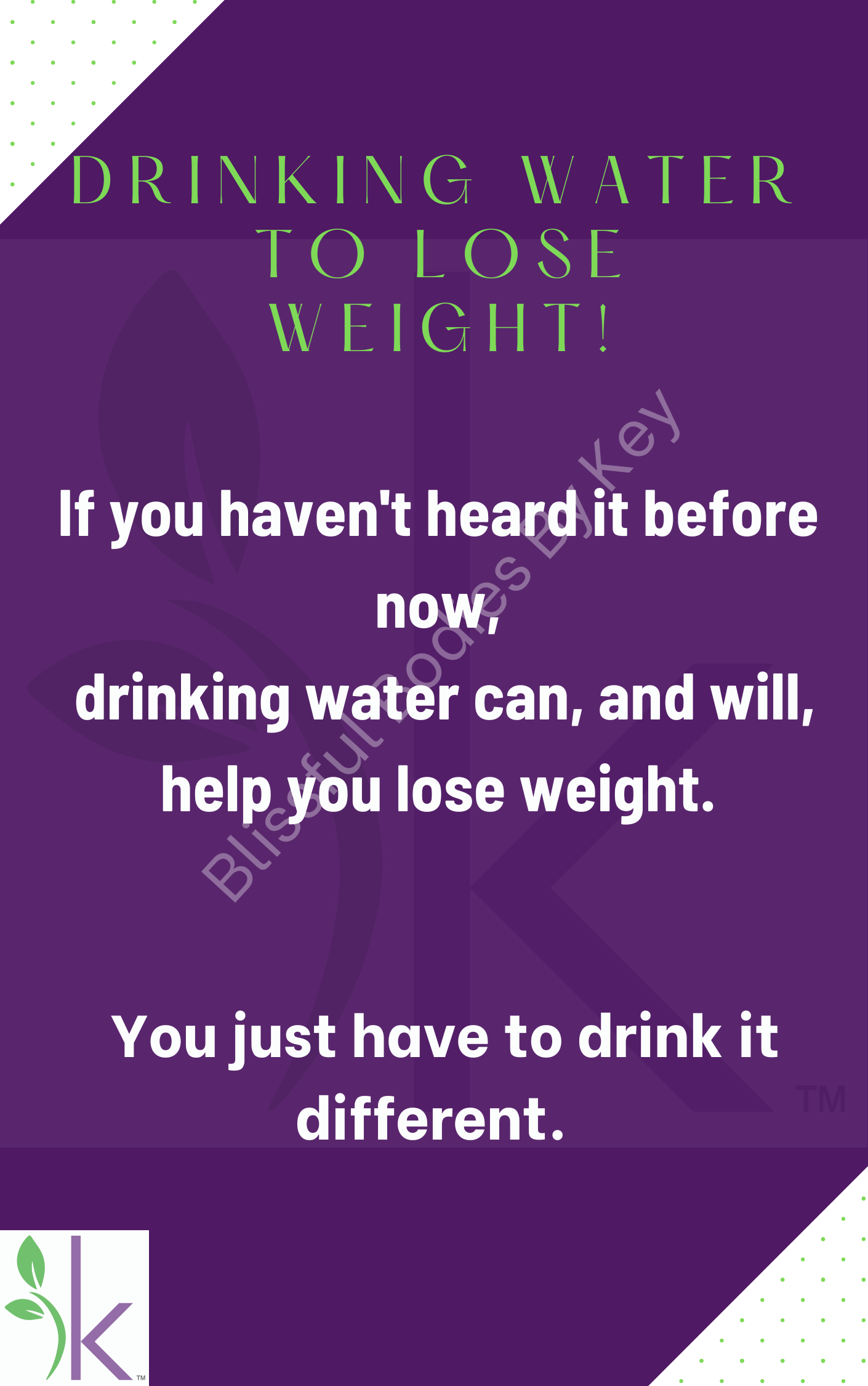Water Plus Vol. 1: Weight Loss